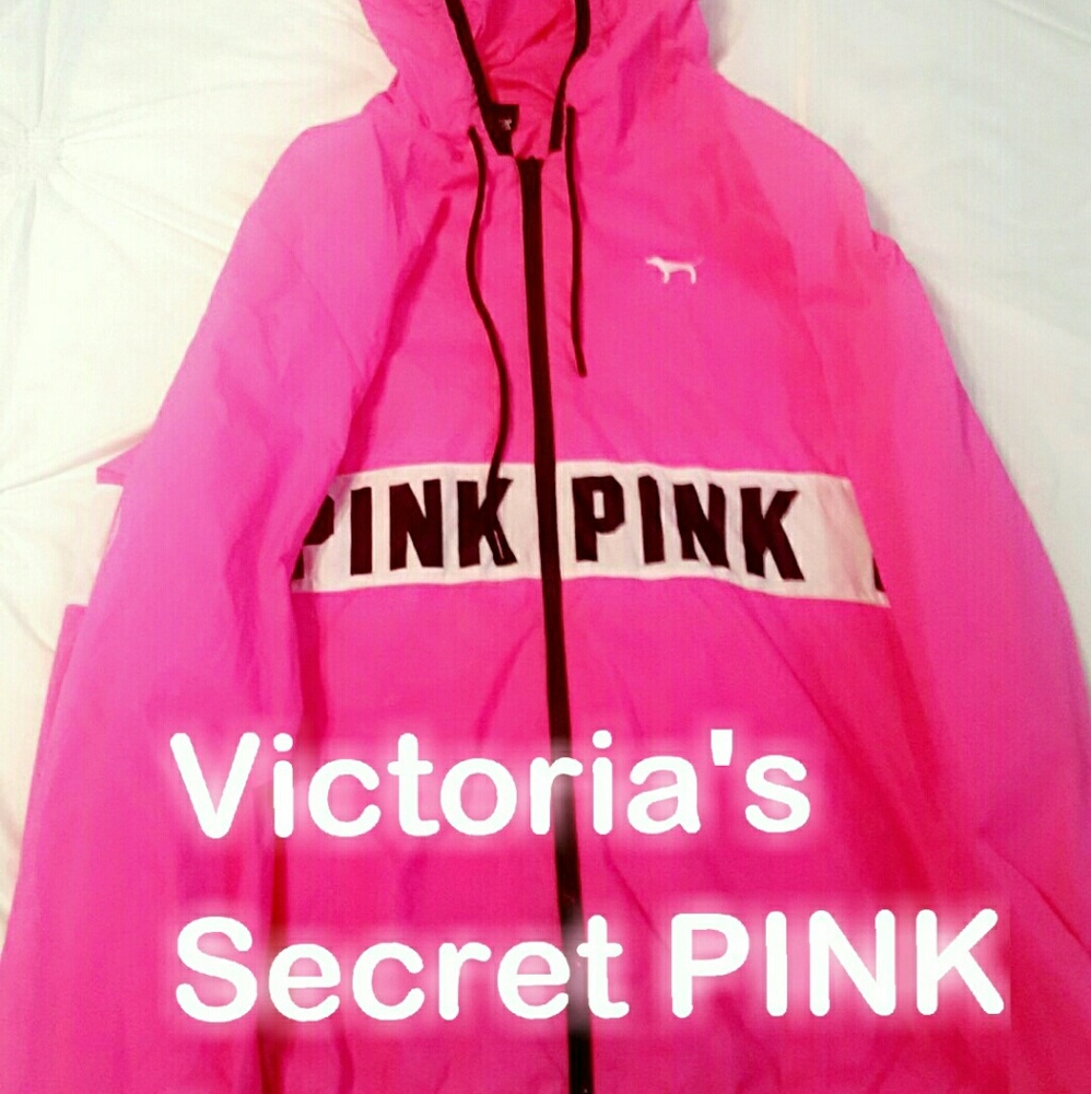 Victoria's Secret pink logo jacket